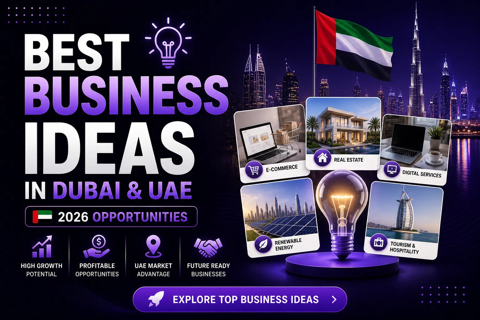 Best Business Ideas in Dubai & UAE (2026 Opportunities)